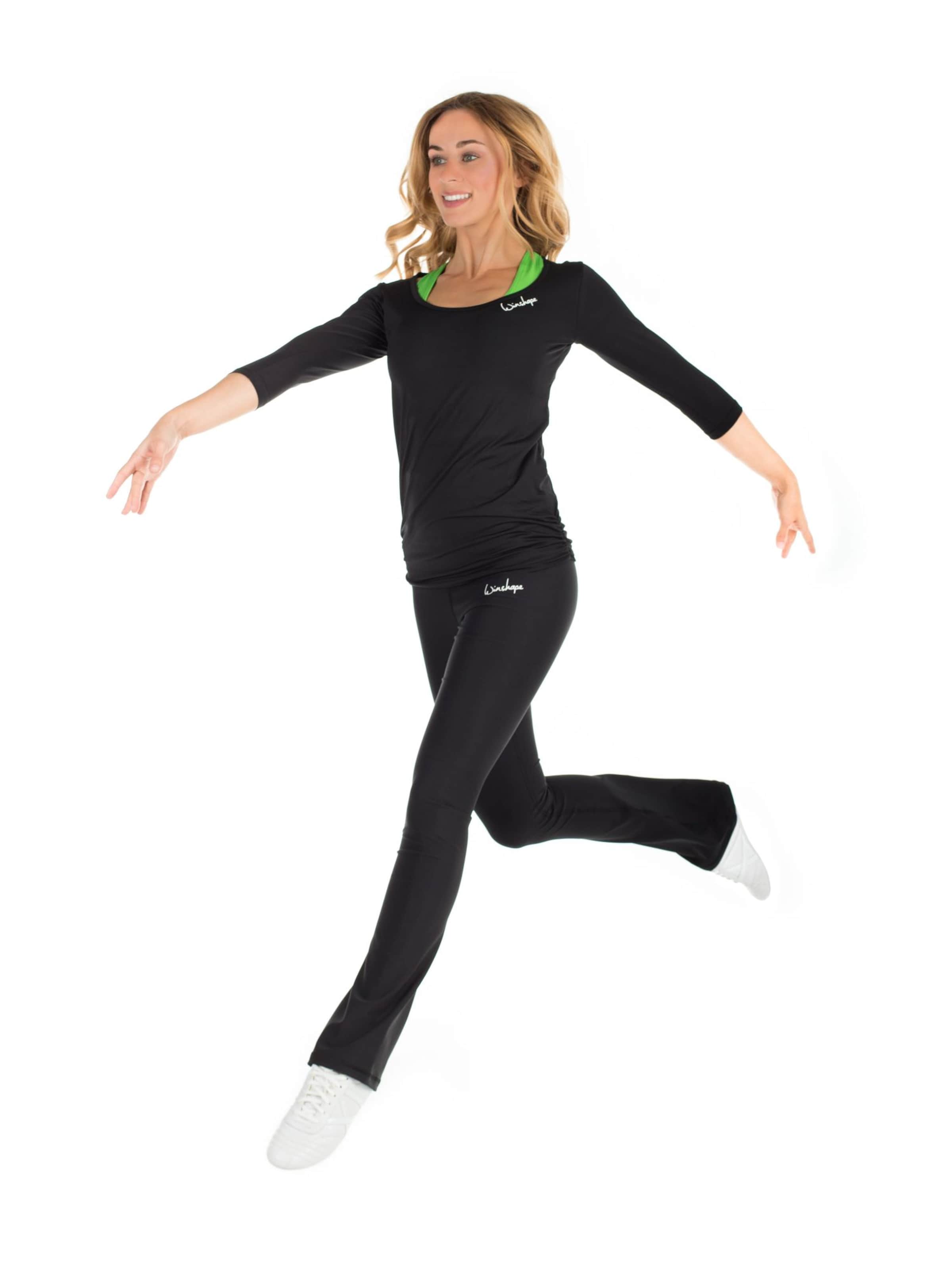 Bootcut Pantalon de sport 'BCL102' Winshape en noir