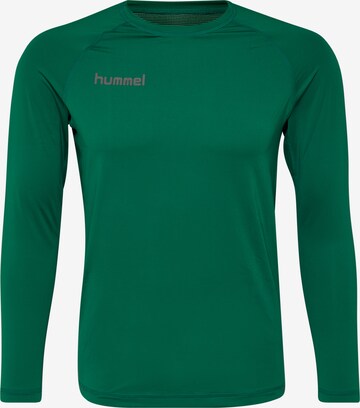 Base Layer Hummel en vert : devant