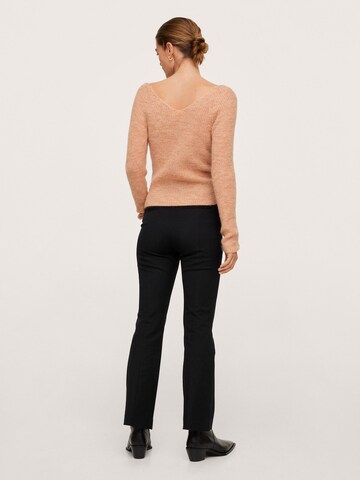 MANGO Sweater 'Balcony' in Pink