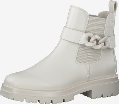 s.Oliver Chelsea Boots in creme, Produktansicht