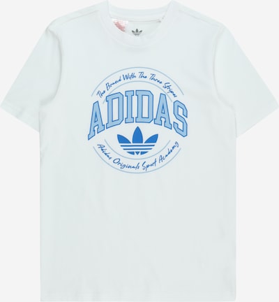 ADIDAS ORIGINALS T-shirt i ljusblå / off-white, Produktvy