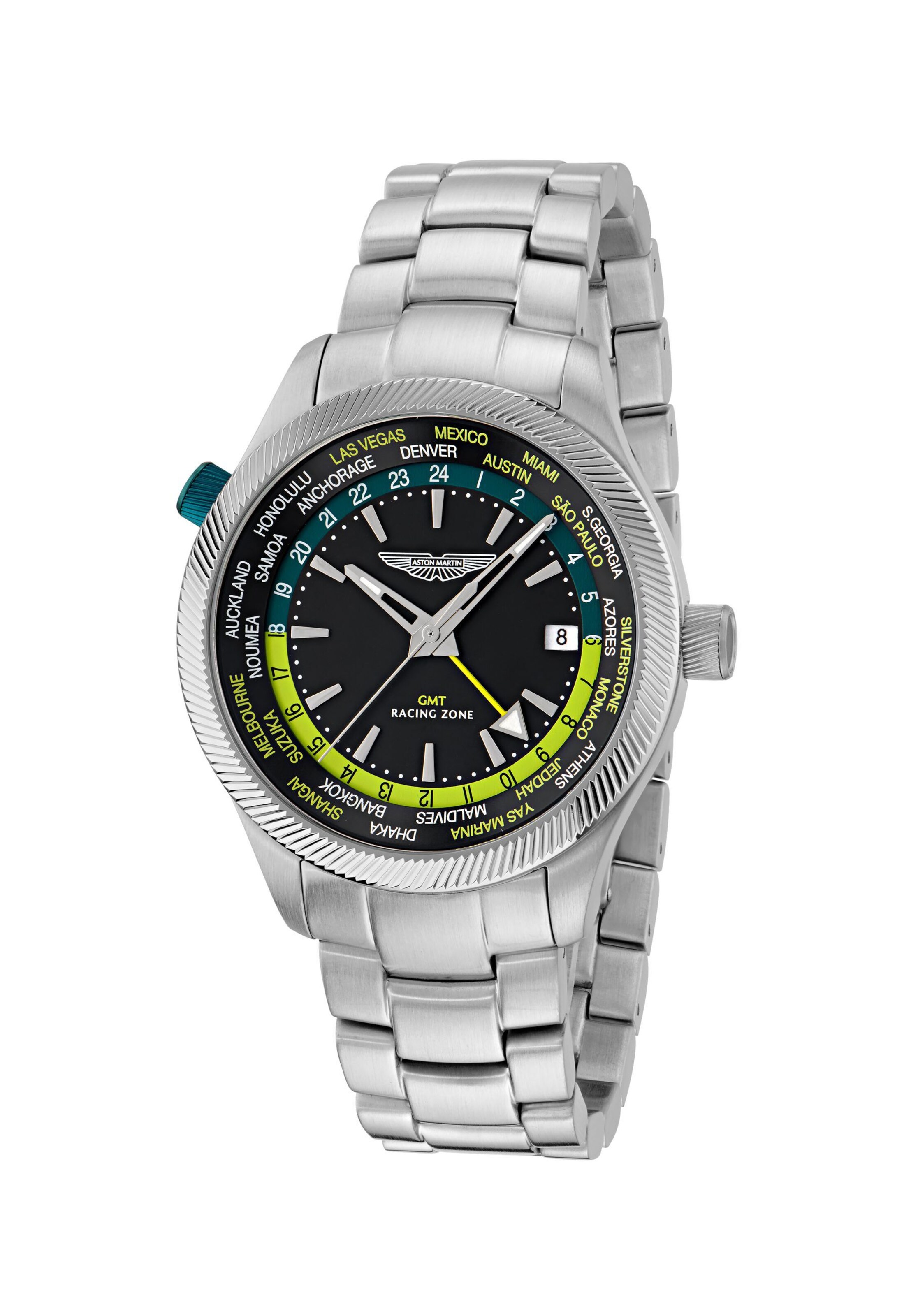 Montre à affichage analogique 'GRZ' Aston Martin en vert