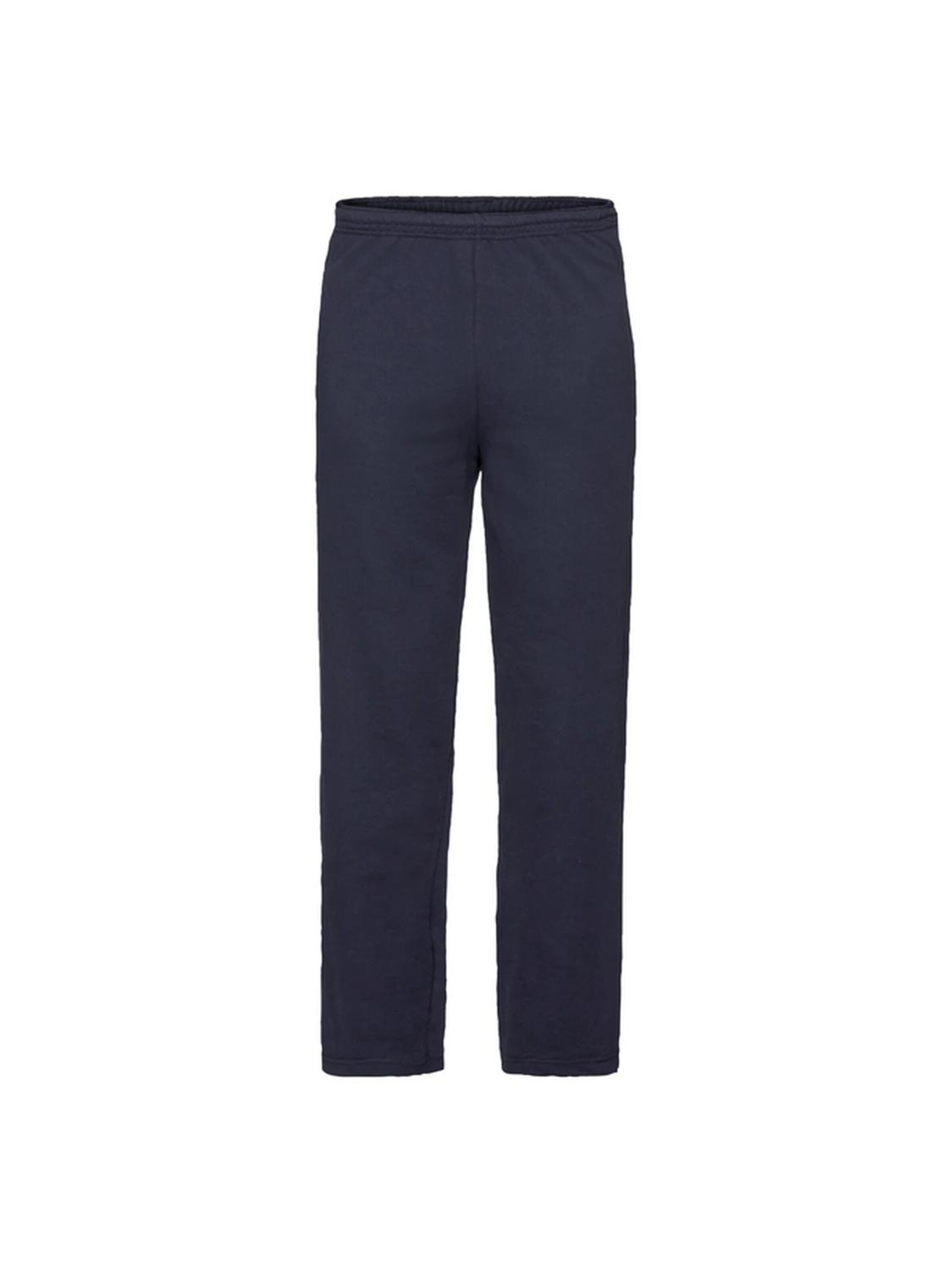 Loosefit Pantalon 'Lightweight sweatpants without elastic cuffs' FRUIT OF THE LOOM en bleu : devant