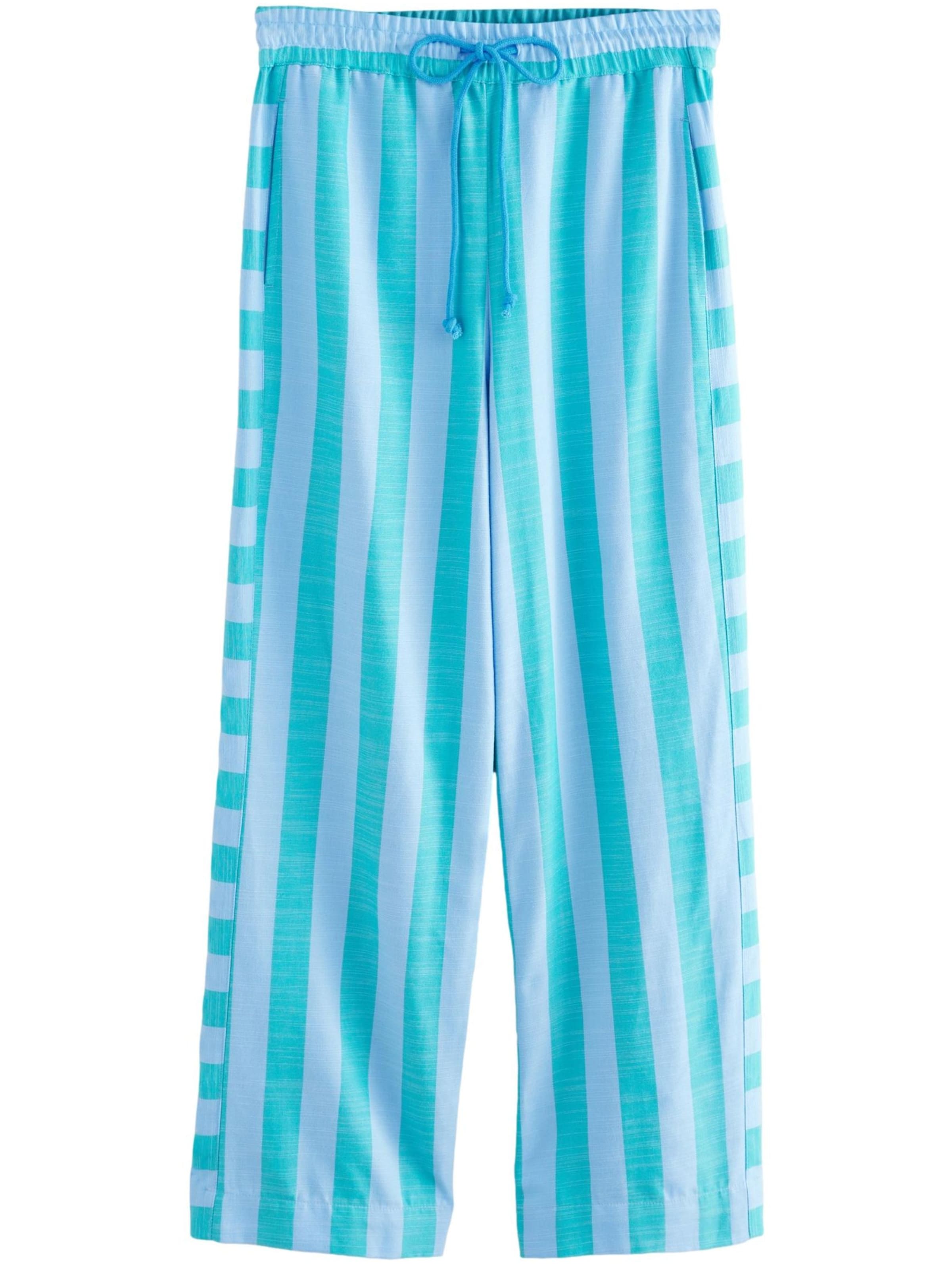 Next Široký strih Nohavice - Modrá: predná strana