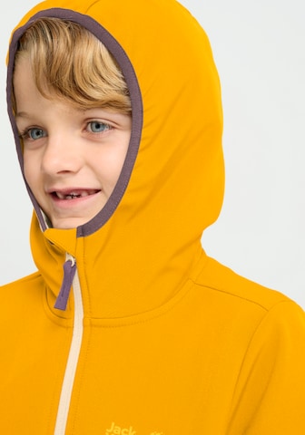 JACK WOLFSKIN Outdoor jacket in Yellow