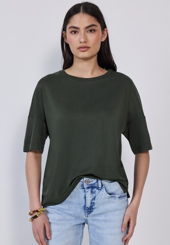 Street One Studio Shirt in Green: front
