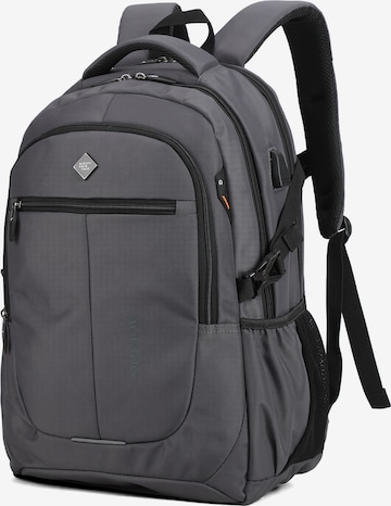 Aoking Backpack in Grey: front