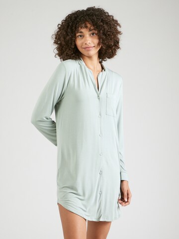 Hunkemöller Pajama shirt 'Essential' in Green: front