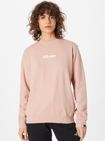 ELLESSE Sweatshirt 'Sappan' in Pink: front