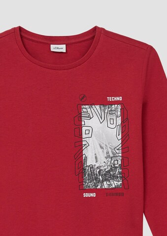 T-Shirt s.Oliver en rouge