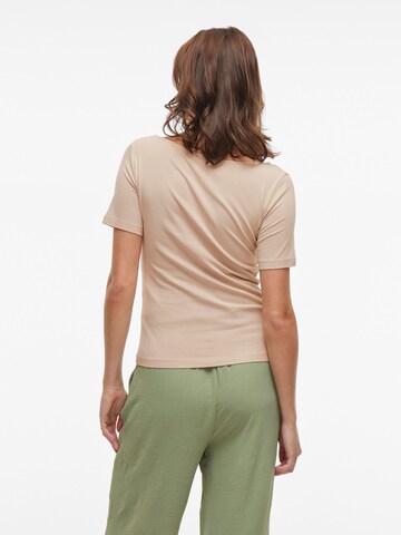 VILA Shirt in Beige