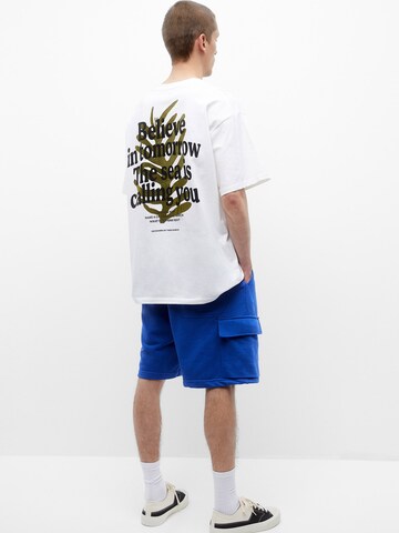 Pull&Bear T-Shirt in Weiß