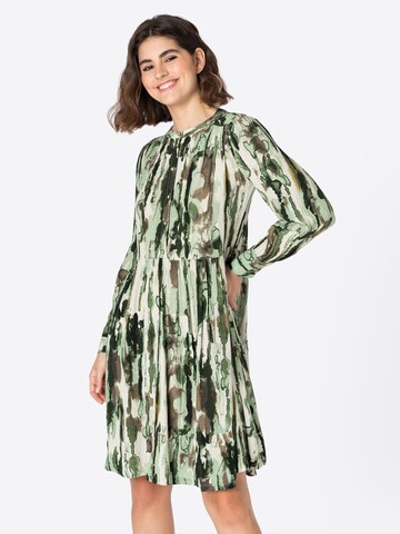 Robe-chemise 'ISADORA' Fransa en vert : devant