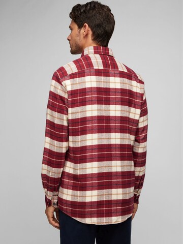 HECHTER PARIS Regular Fit Hemd in Rot