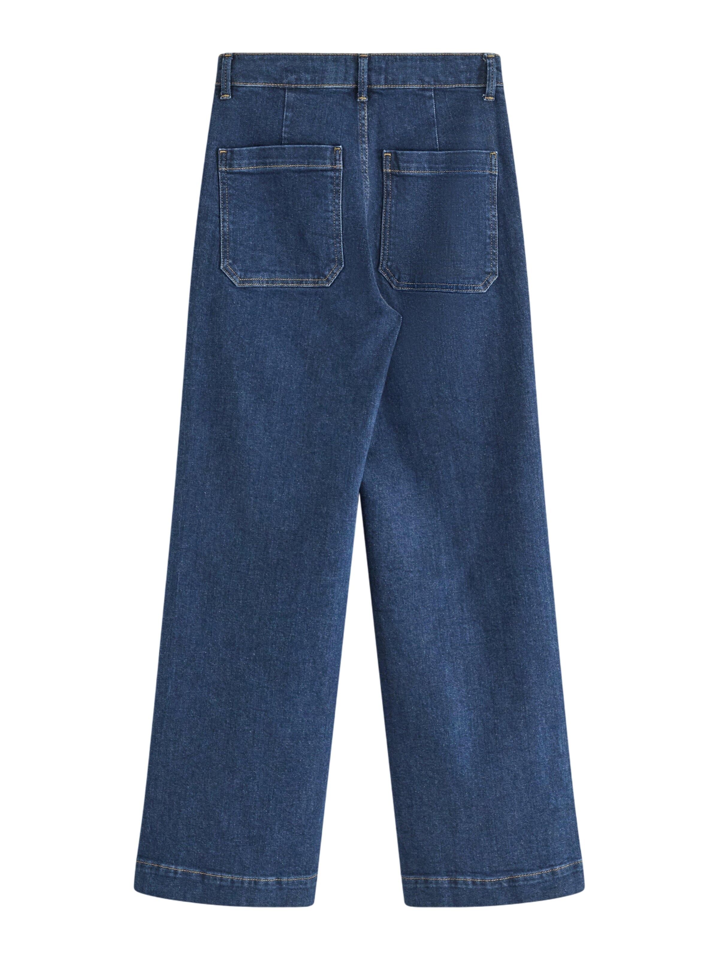 zils Lindex Platas staras Džinsi