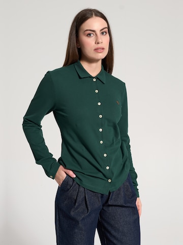Camicia da donna 'Vivienne' di NOWIHT in verde