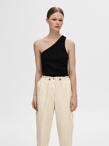 SELECTED FEMME - Top 'SLFAnna' en negro: frente