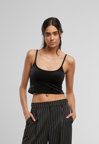 Top di Urban Classics in nero: frontale