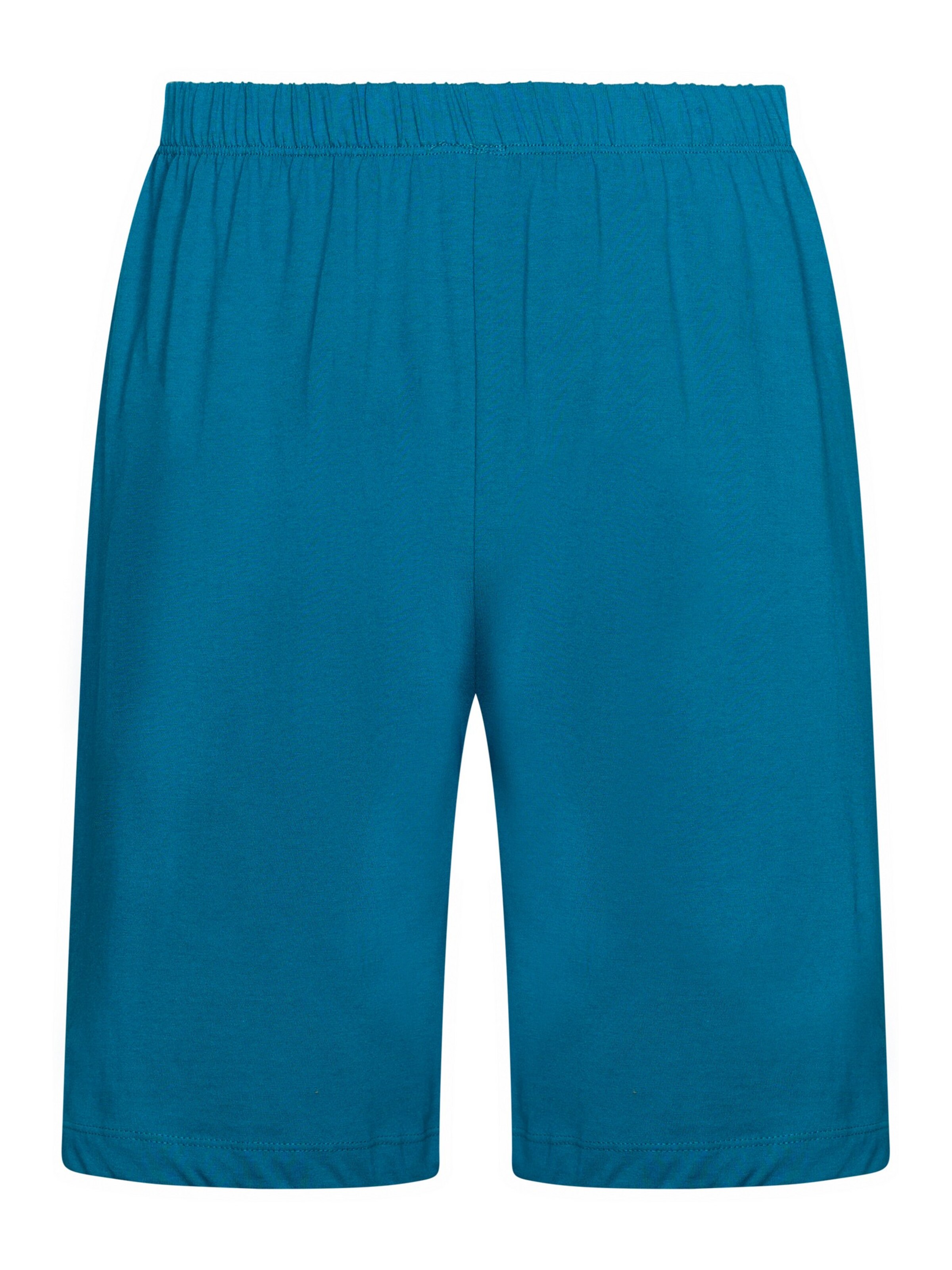 Pyjama court 'Shortama' Pastunette en bleu