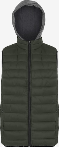 boundry Vest in Green: front