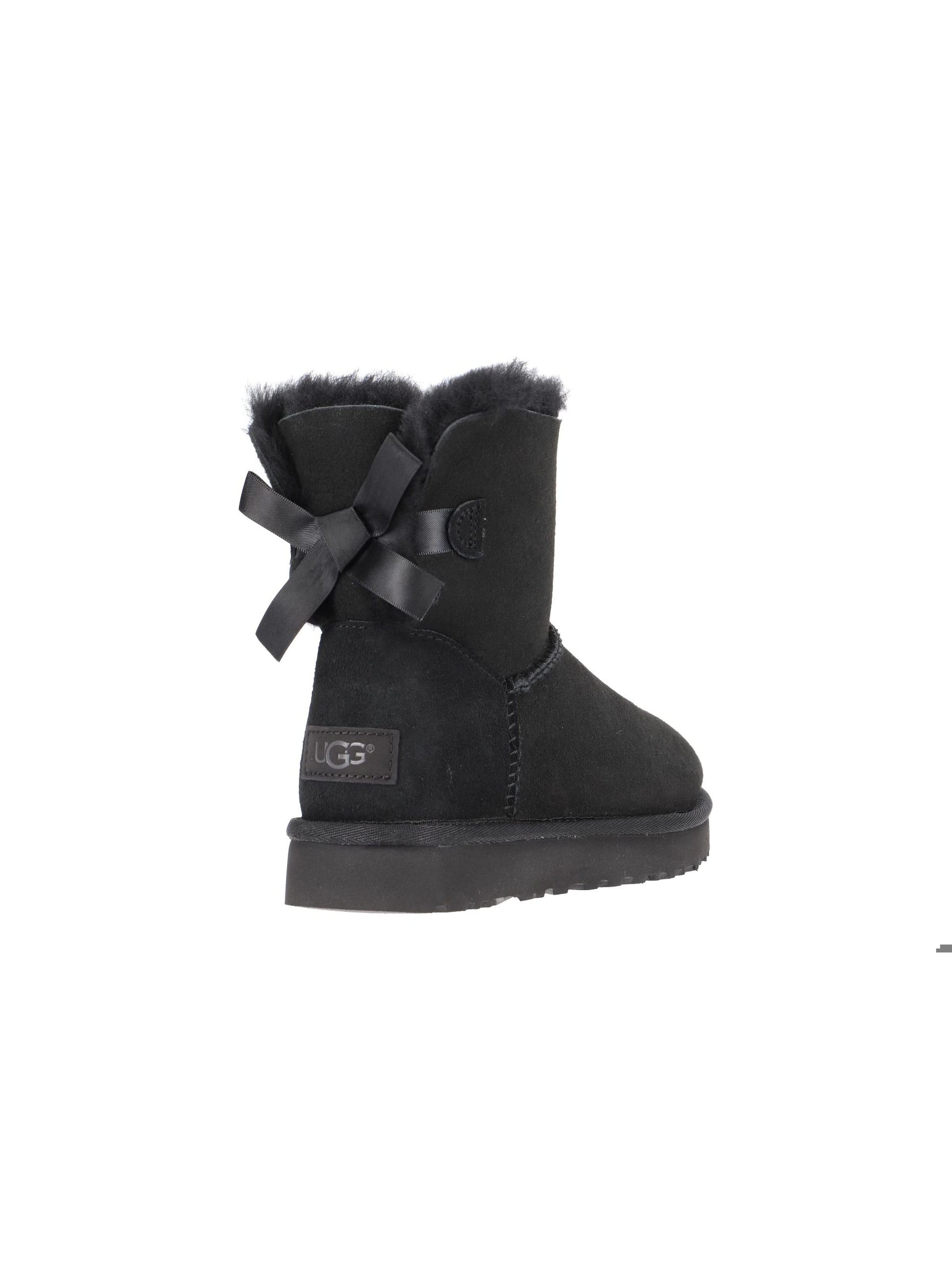 UGG Boots 'UGG Mini Bailey Bow 2 Stiefel schwarz 1016501' in Schwarz