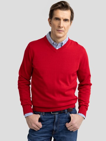 Pullover 'VASSIC' di BIG STAR in rosso: frontale