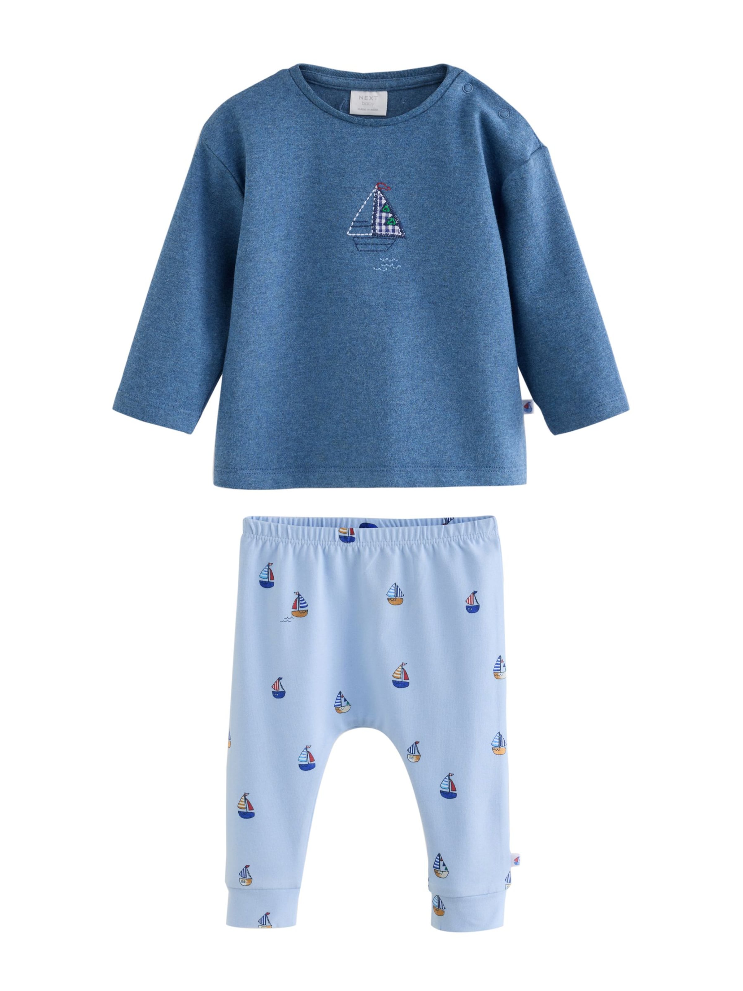 Next Set in Blue: front