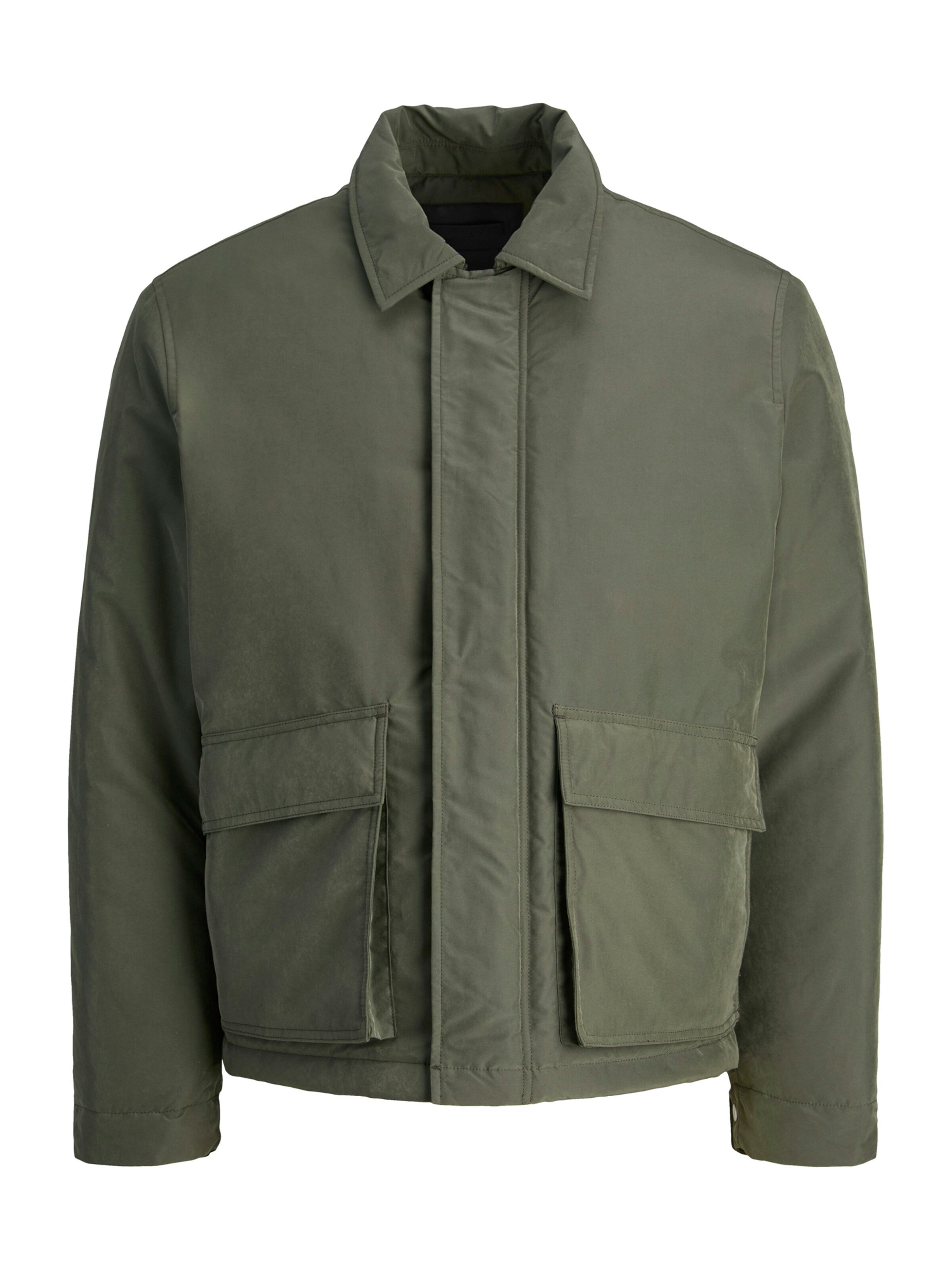 JACK & JONES Between-Season Jacket 'JPRBLAWAYNE' in Green: front