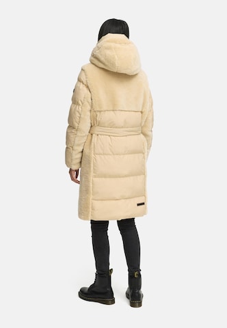 NAVAHOO Wintermantel in Beige
