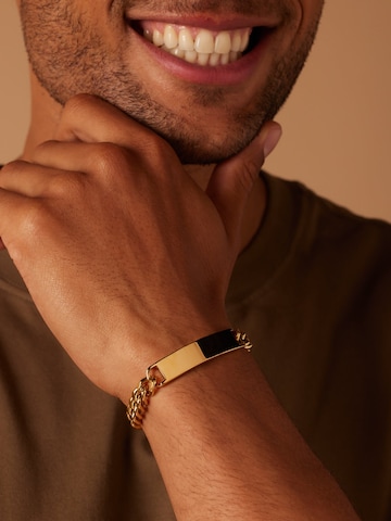 Bracelet Lucardi en or : devant