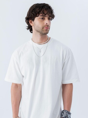Rockupy Shirt 'Gauthier'‌‌‌‌‌‌‌‌‌ in Grau