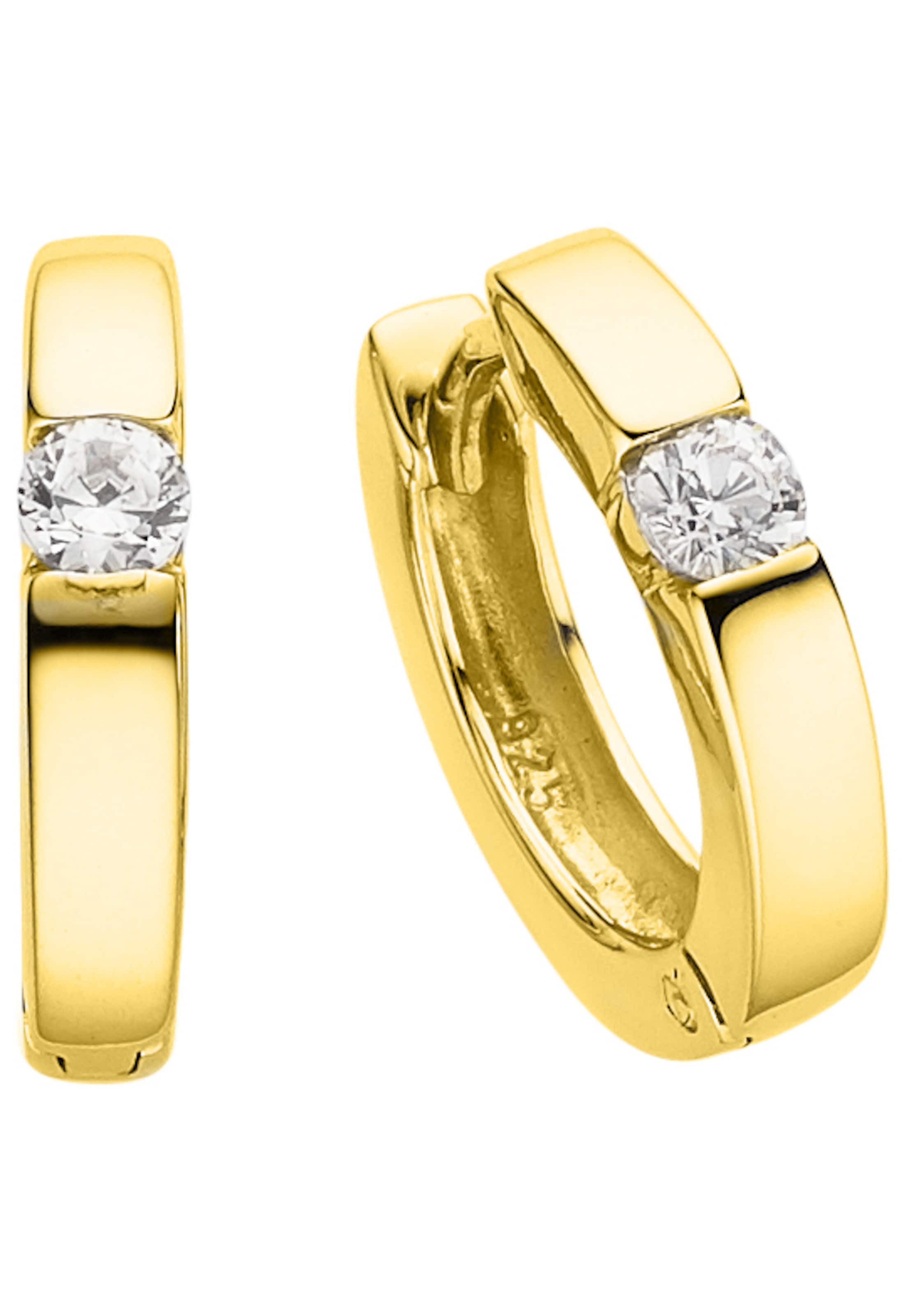 Bruno Banani LM Ohrringe in Gold: Vorderseite