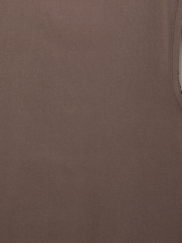 T-Shirt Pull&Bear en marron