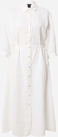 Lindex - Vestidos camiseiros 'Lisen' em branco: frente