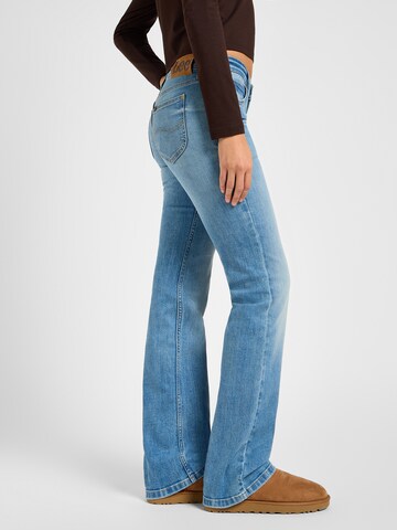 Lee Bootcut Jeans 'JESSICA' i blå