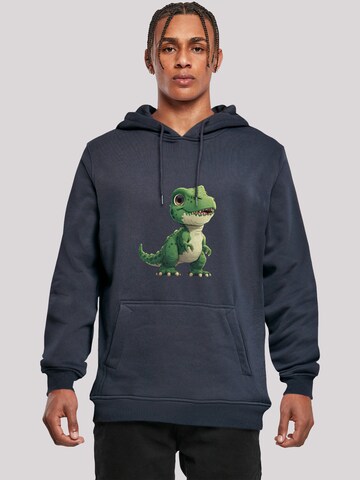 Sweat-shirt F4NT4STIC en bleu : devant