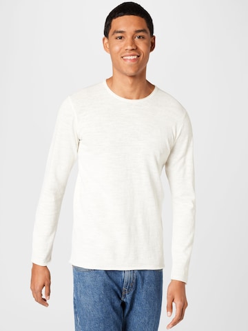 Herrlicher Sweater 'Til' in Beige: front