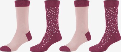 camano Socken in pinkmeliert, Produktansicht