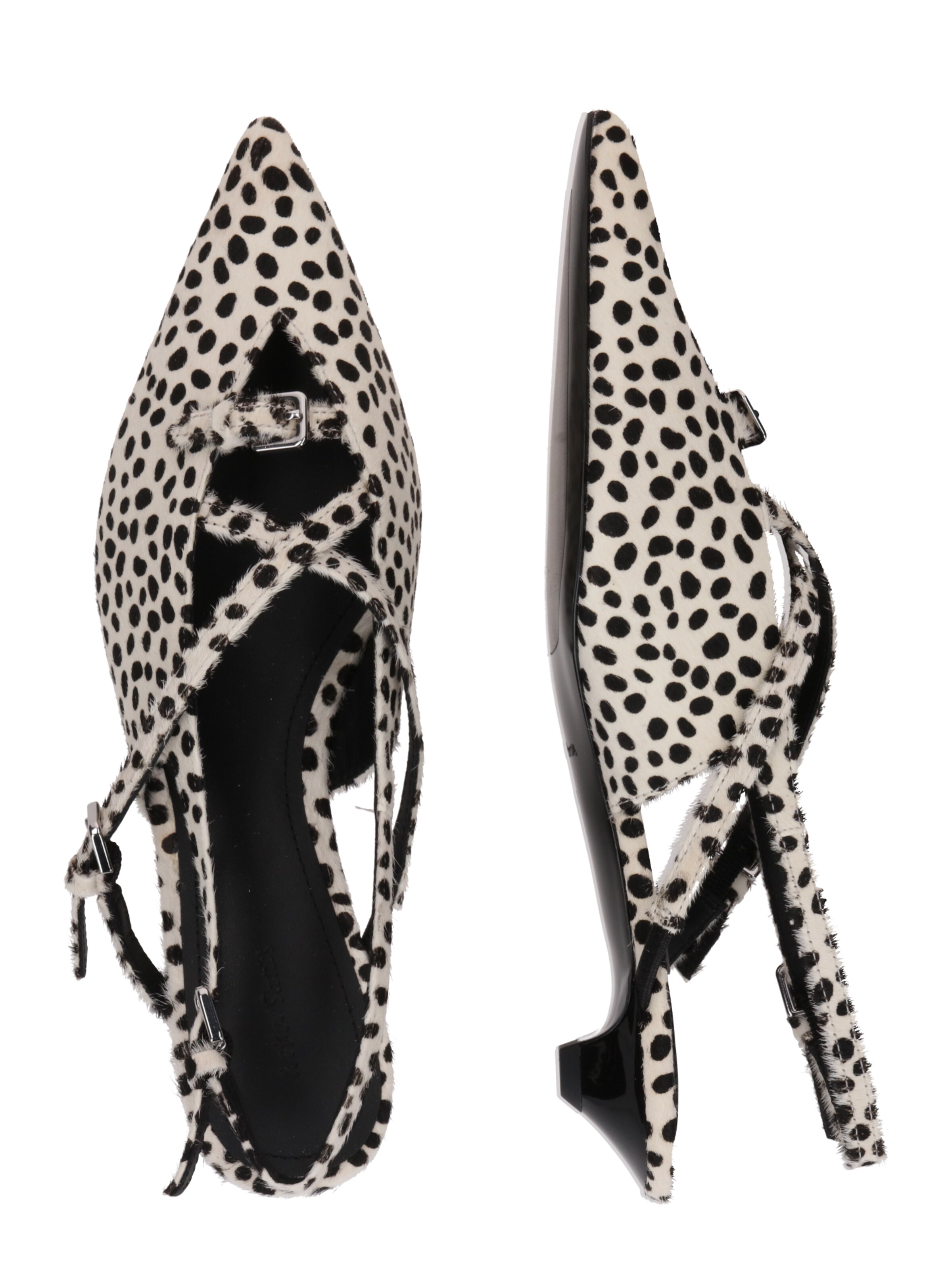 & Other Stories Балетки с ремешком в Белый