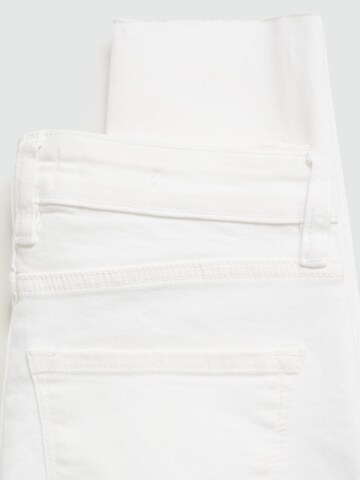 MANGO Skinny Jeans 'Isa' in Weiß