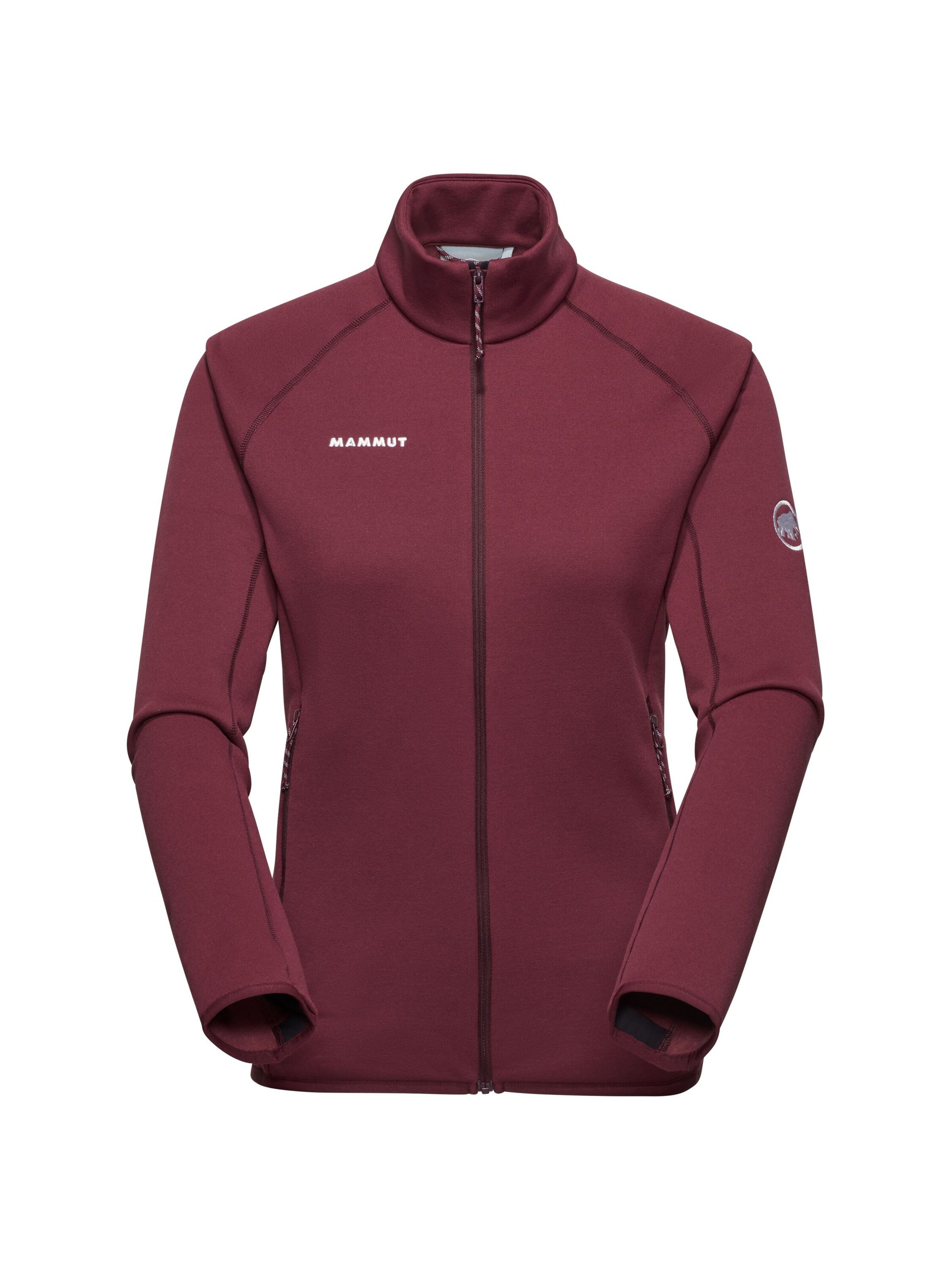 MAMMUT Funktionsfleecejacke ‘Aconcagua’ in Rot: Vorderseite