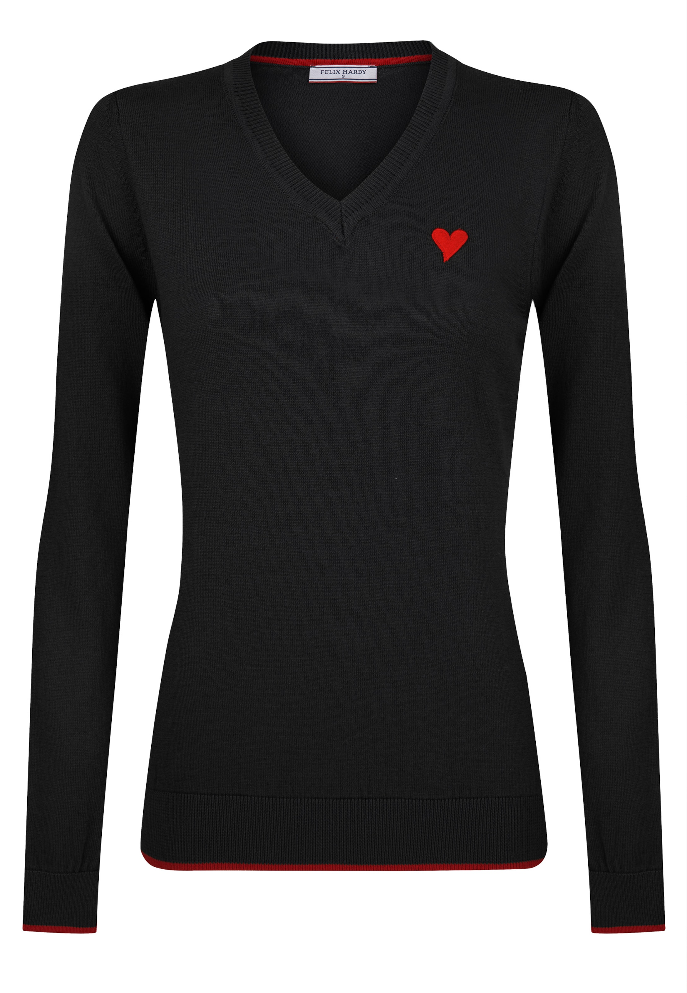 Felix Hardy Pullover in Schwarz: Vorderseite