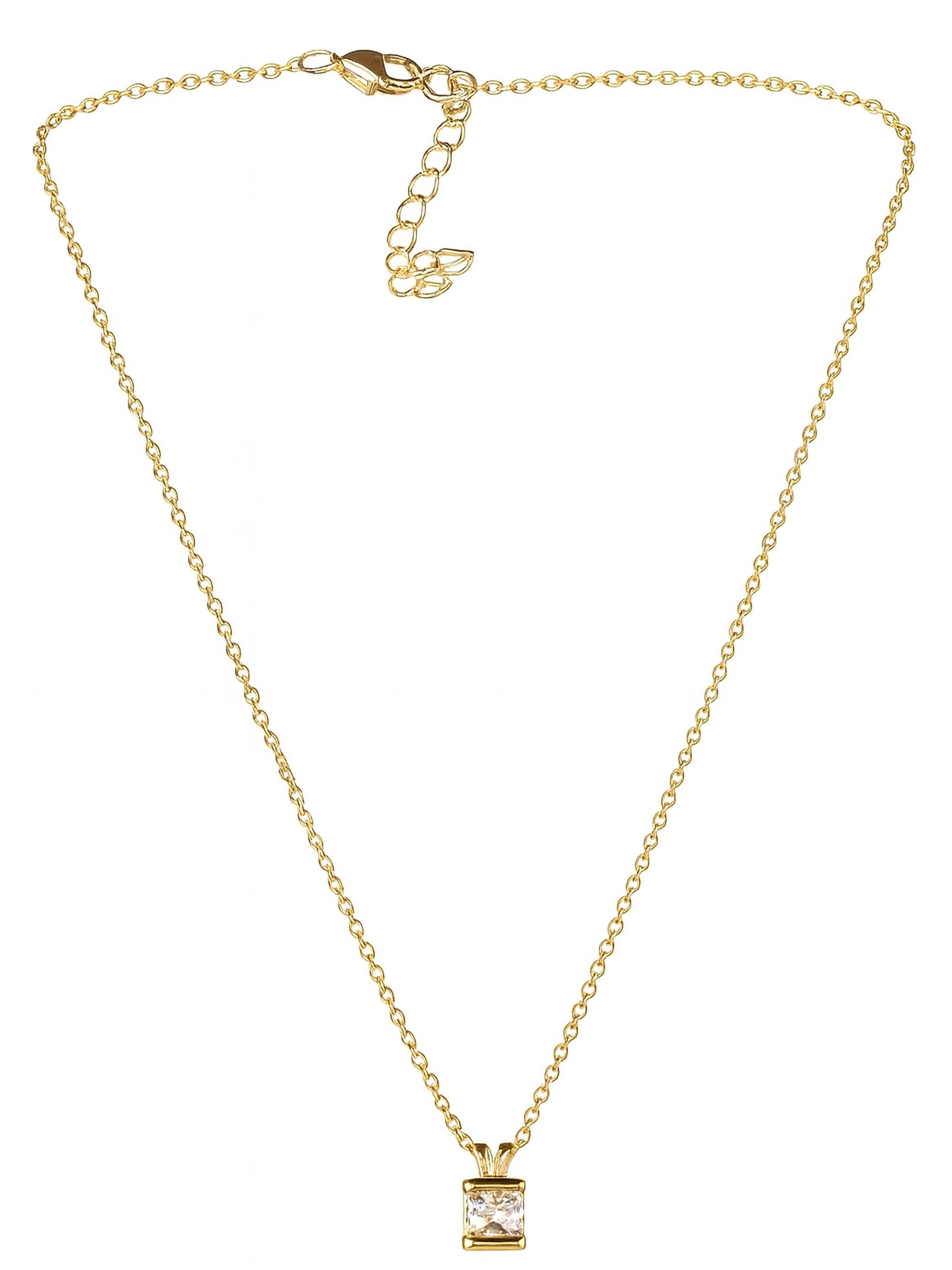 COLLEZIONE ALESSANDRO Necklace 'Laurina' in Gold: front