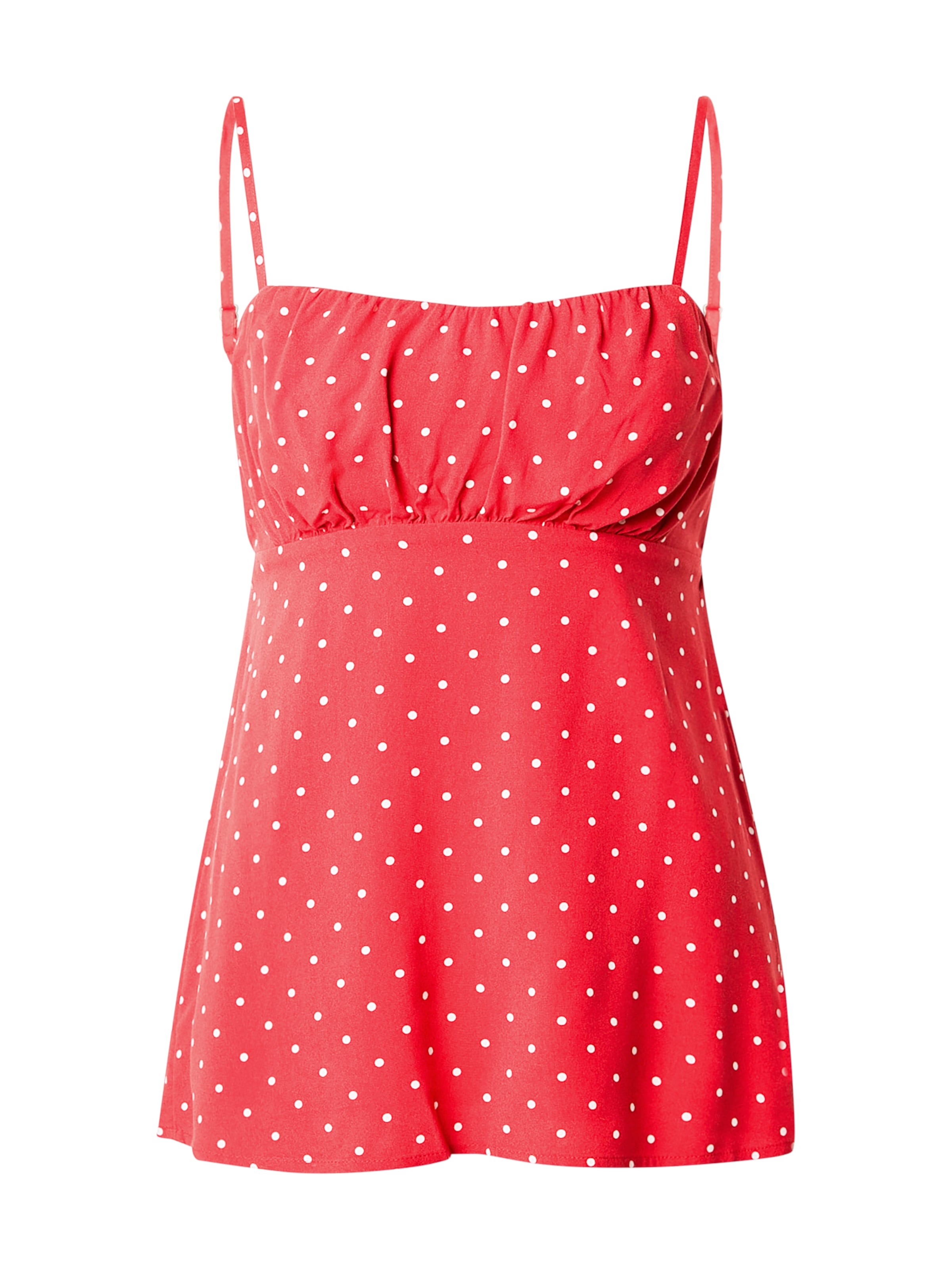 HOLLISTER Top in Red / White, Item view