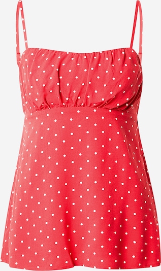 HOLLISTER Toppi värissä punainen / valkoinen, Tuotenäkymä