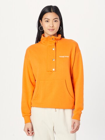 The Jogg Concept Sweatshirt 'SAFINE' in Oranje: voorkant