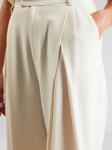 millane - Loosefit Calças em bege