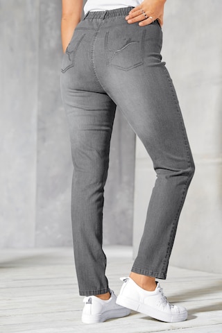 Skinny Pantalon MIAMODA en gris