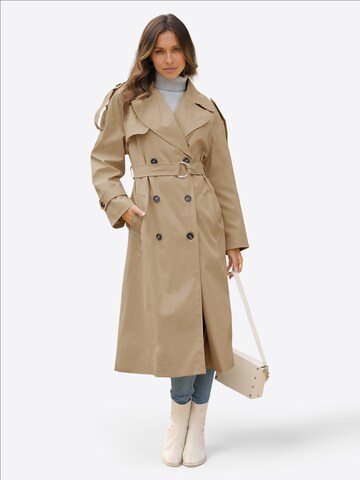 Palton de primăvară-toamnă de la Imily Bela pe verde