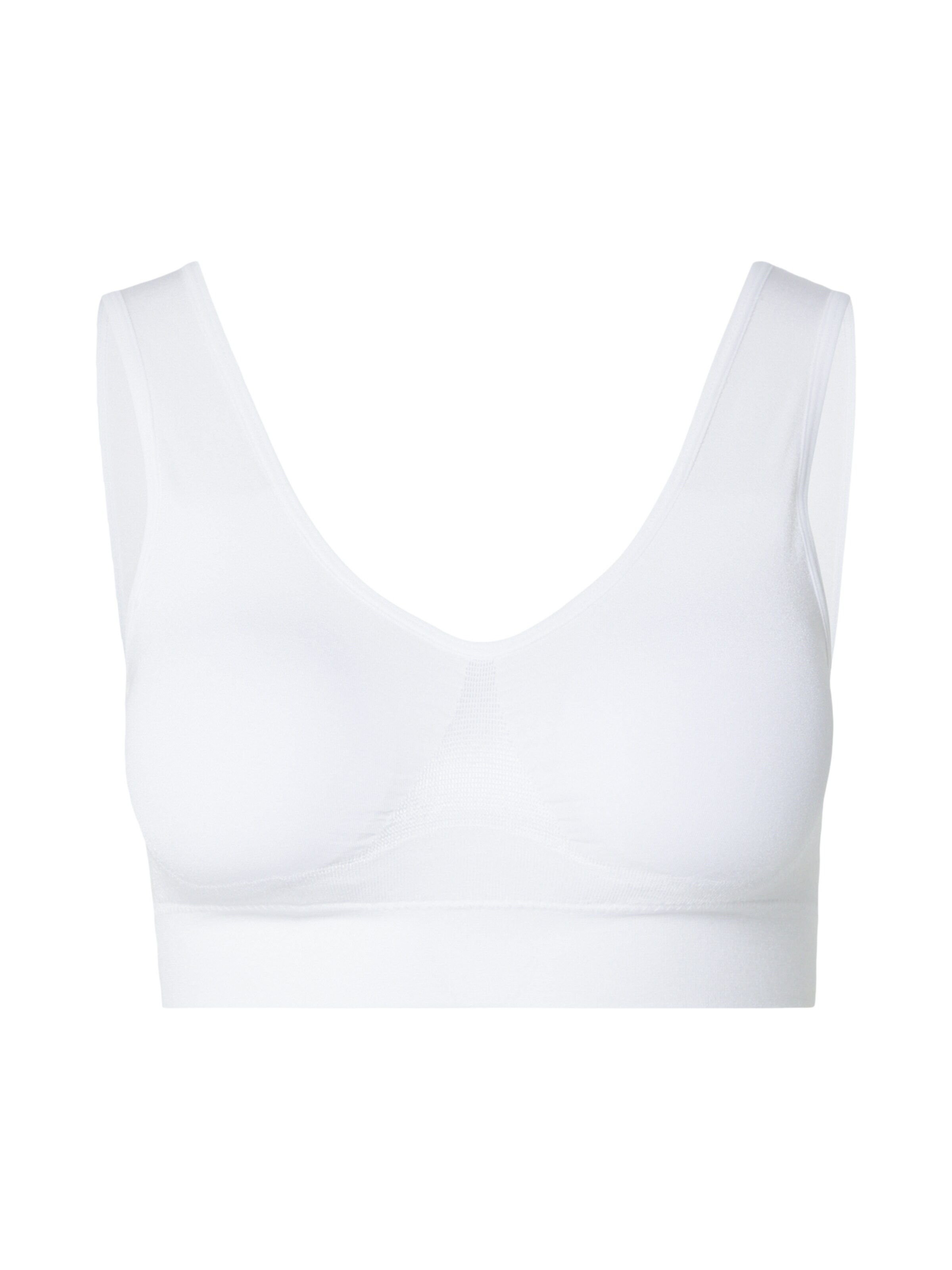 MAGIC Bodyfashion Bustier BH 'Perfect' i hvid: forside